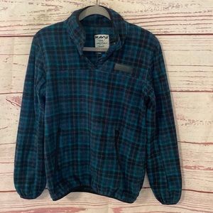 Kavu plaid fleece